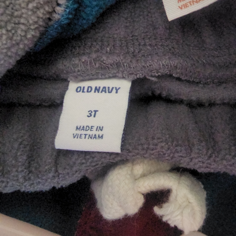 Gray colorblocked microfleece 2pc outfit - Picture 4 of 4